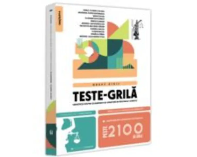 Teste-grila, minispete pentru examenele de admitere in profesiile juridice. Drept civil - 2024. Editia a 11-a, revazuta si adaugita - Florin Motiu