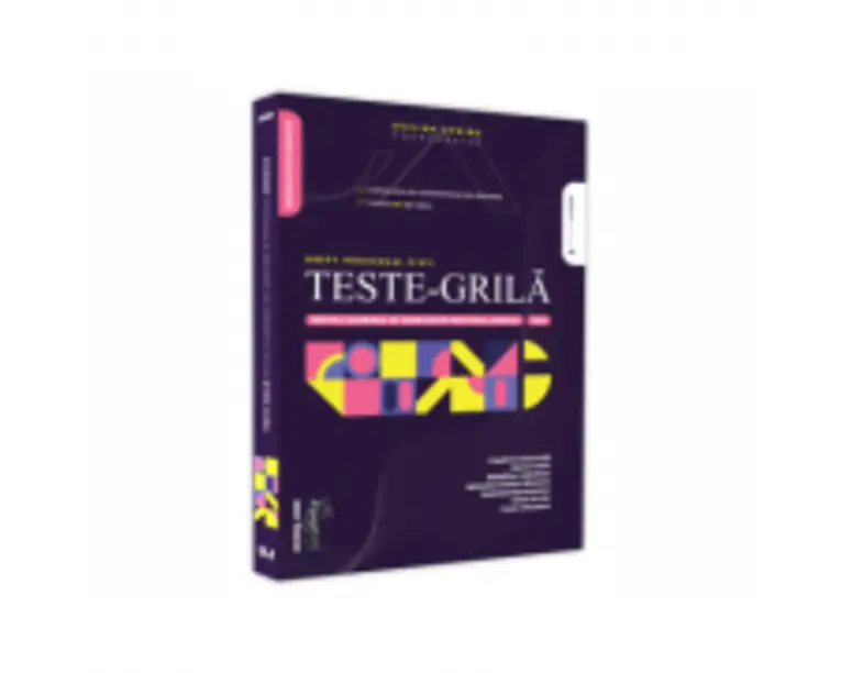 Teste-grila pentru examenele de admitere in profesiile juridice. Drept procesual civil. 2021 - Evelina Oprina