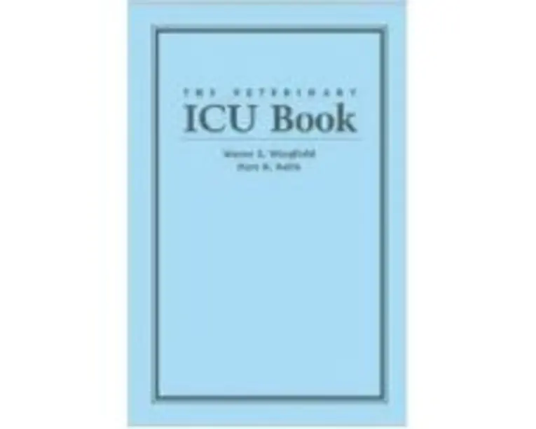 The Veterinary ICU Book - Wayne Wingfield