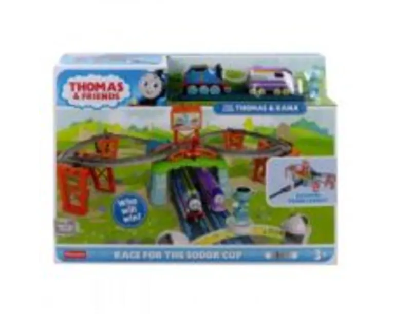 Set de joaca motorizat Cursa Sodor, Thomas