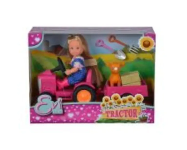 Papusa Evi Love cu tractor, Steffi Love