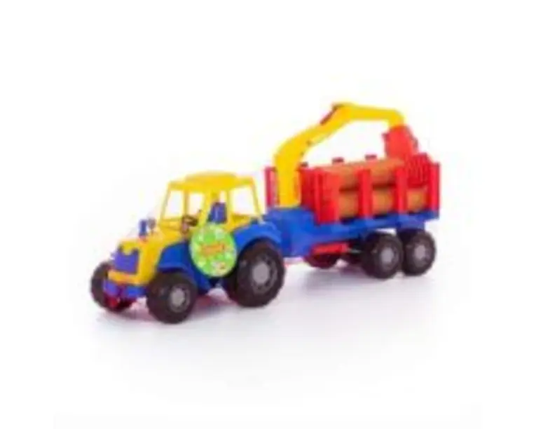 Tractor cu Remorca + Lemne Altay, 61x17x25 cm