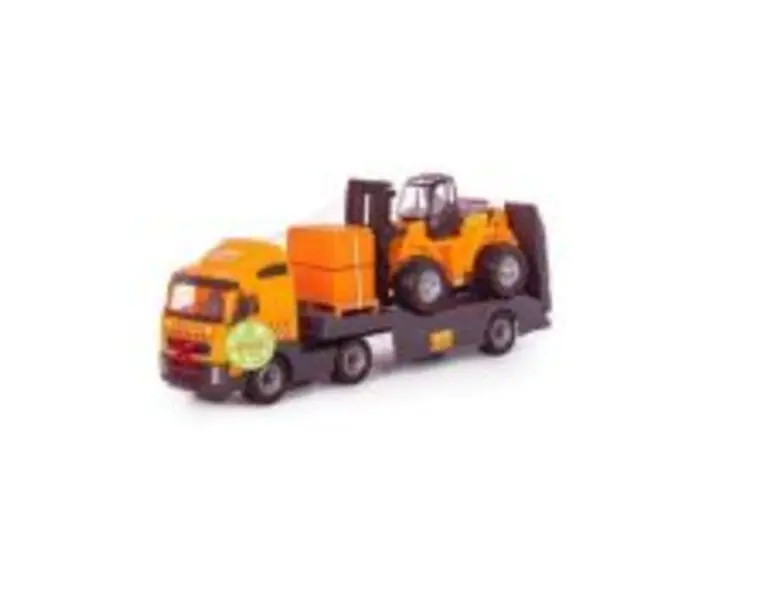 Trailer + Stivuitor + Palet Cuburi Volvo PowerTruck, 89x19x25 cm