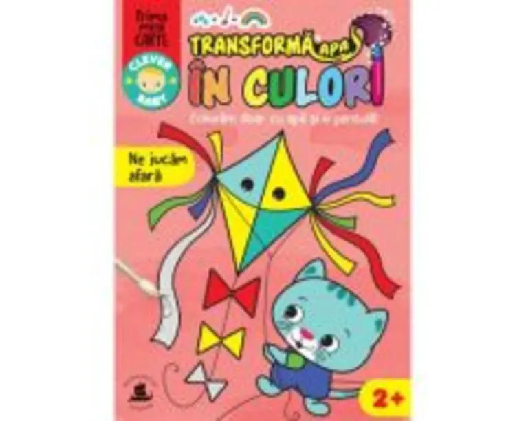 Transforma apa in culori. Ne jucam afara