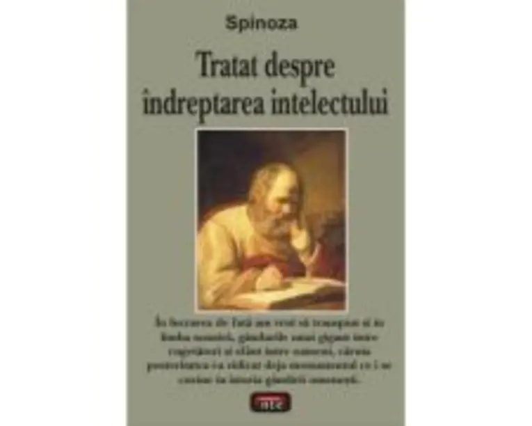 Tratat despre indreptarea intelectului  Spinoza