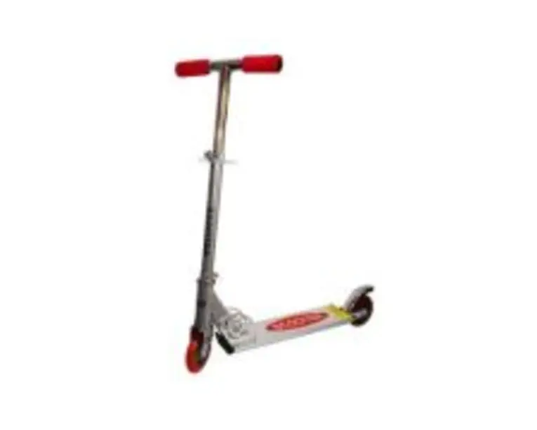 Trotineta cadru aluminiu, 2 roti, 76 cm, rosie