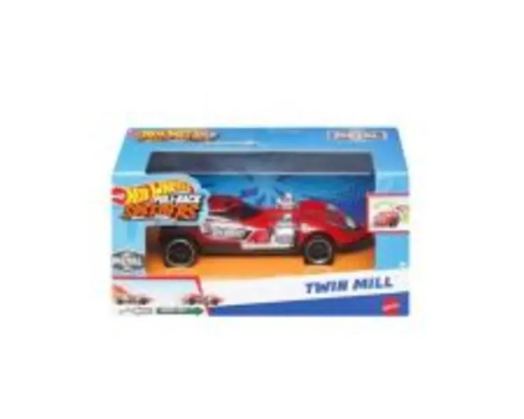 Masinuta metalica cu sistem pull back Twin Mill scara 1: 43, Hot Wheels