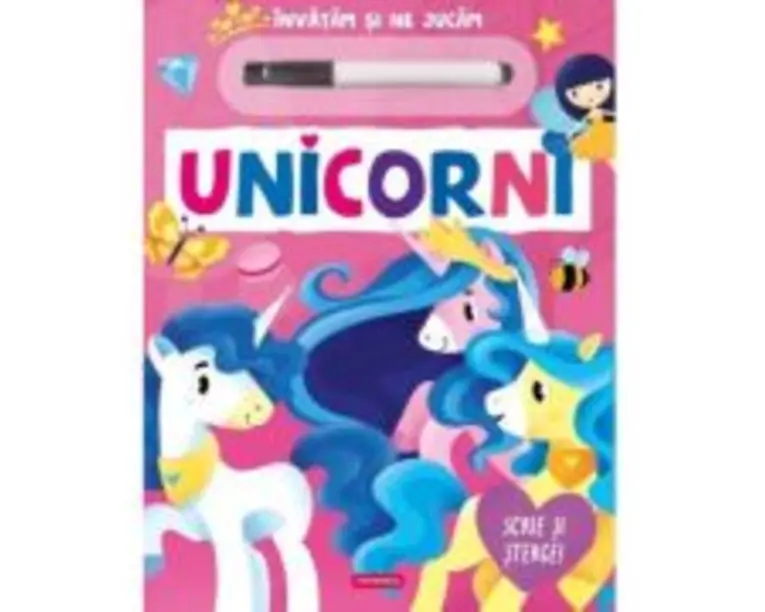 Unicorni. Scrie si sterge