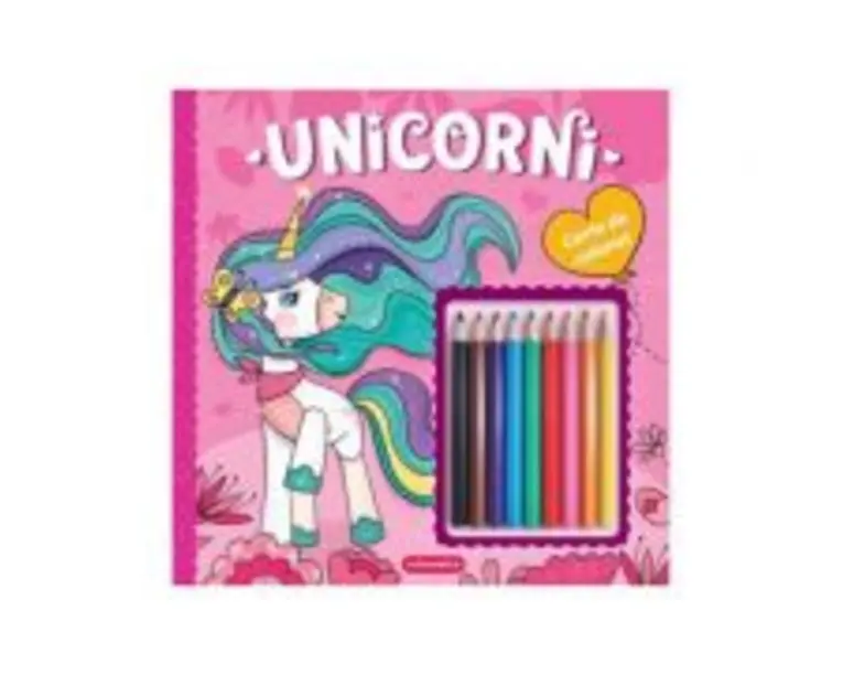Unicorni - Carte de colorat