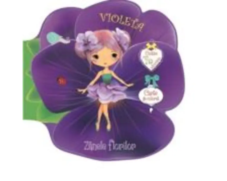Violeta. Carte de colorat