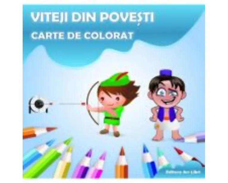 Viteji din povesti - Carte de colorat