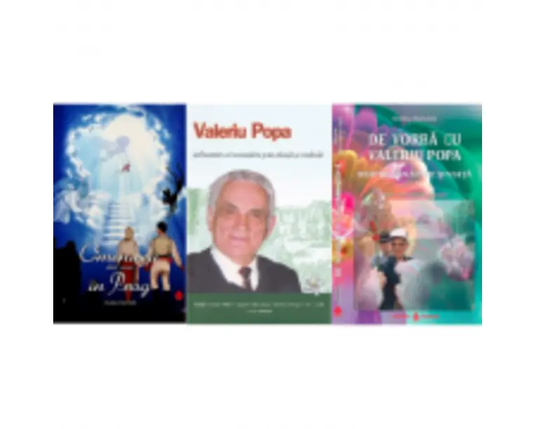 Pachet Omenirea din nou in Prag, Indrumator al cunoasterii si De vorba cu Valeriu Popa, autor Ovidiu Harbada