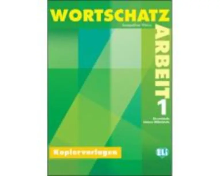Wortschatzarbeit. Volume 1