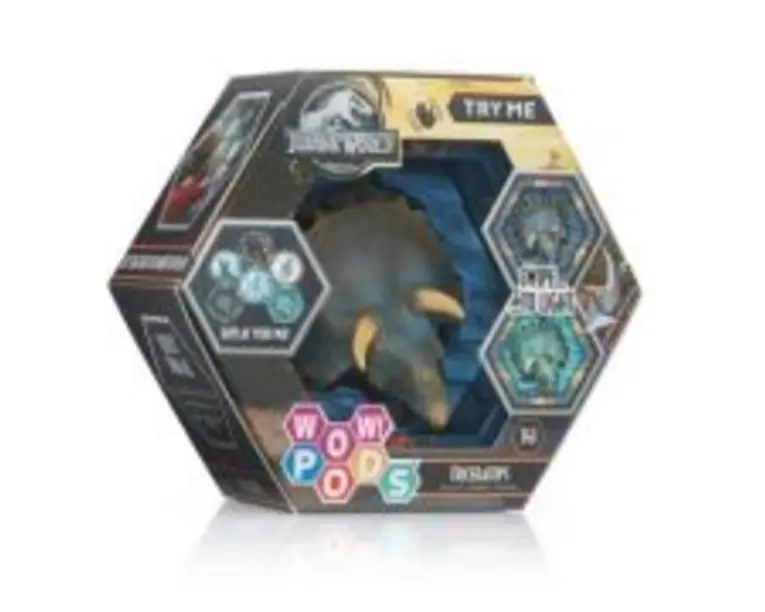 Figurina Dino Triceratrops cu efecte sonore, Wow! Pods