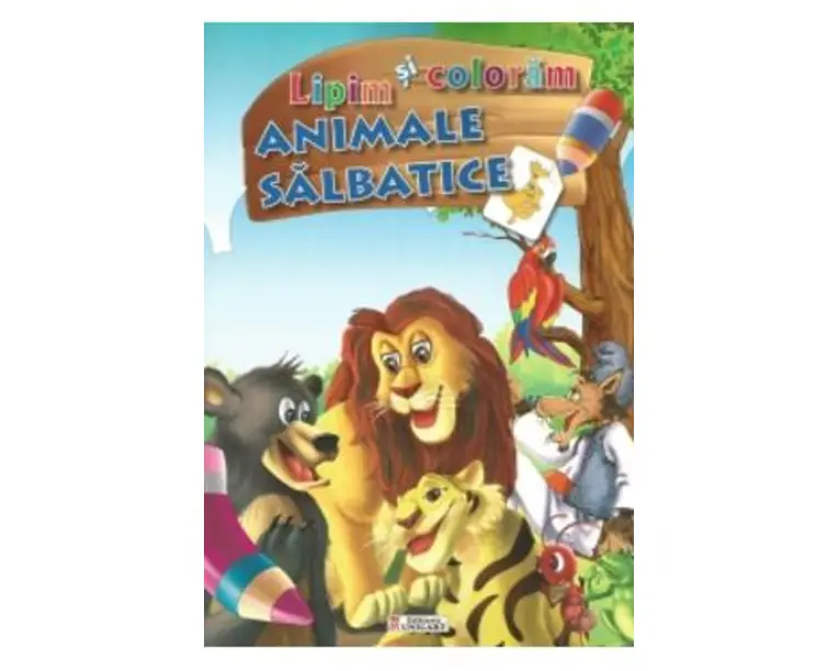 Lipim si coloram Animale salbatice