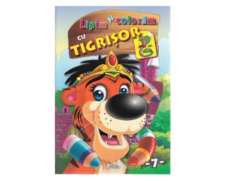 Lipim si coloram cu Tigrisor