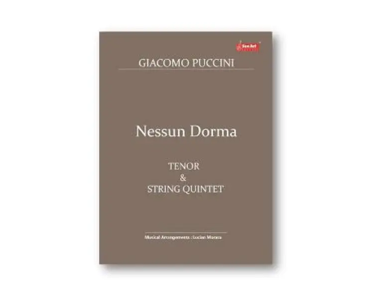 Nessun Dorma. Pentru Tenor si Cvintet de coarde - Giacomo Puccini
