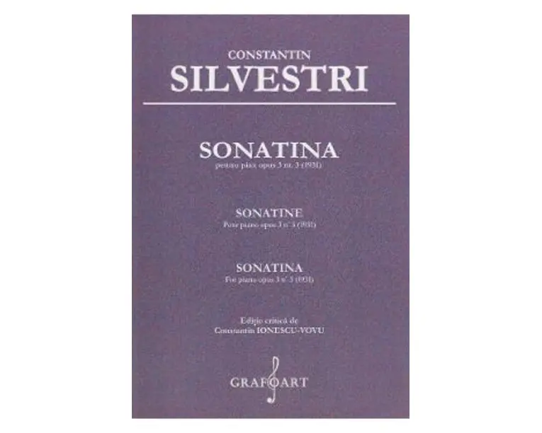 Sonatina pentru Pian Opus 3 Nr.3 - Constantin Silvestri