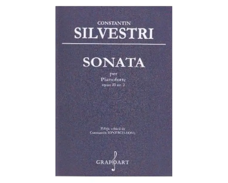 Sonata per Pianoforte opus 19 nr.2 - Constantin Silvestri