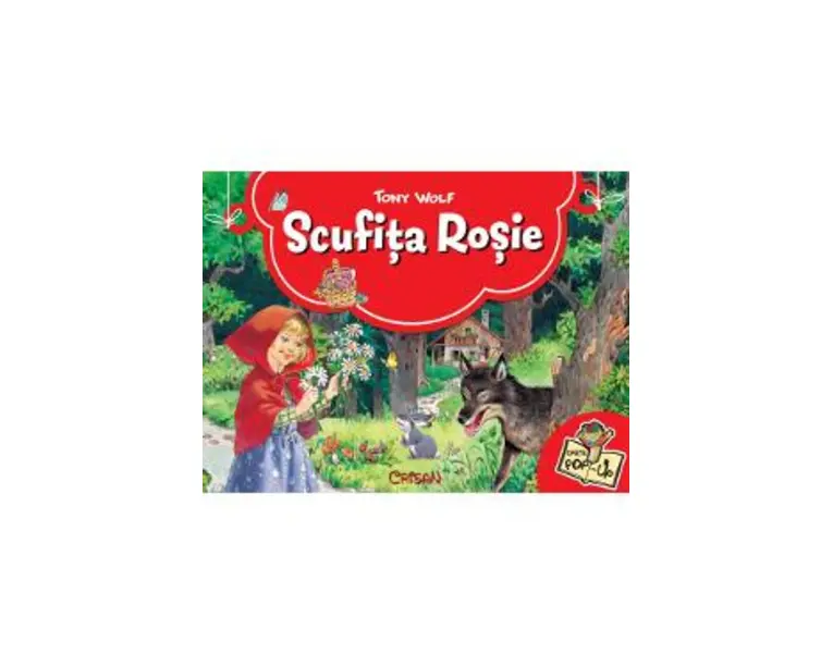 Scufita Rosie. Carte Pop-up - Tony Wolf