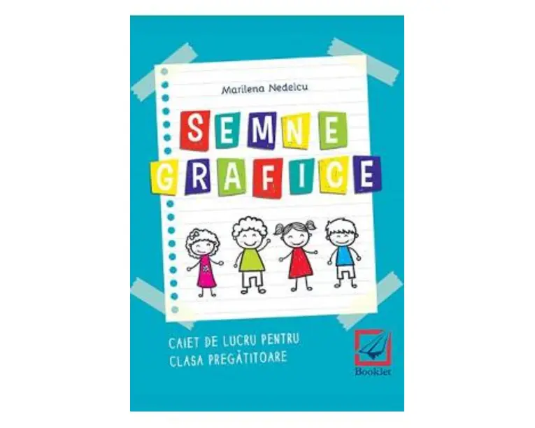 Semne grafice. Caiet - Clasa pregatitoare - Marilena Nedelcu