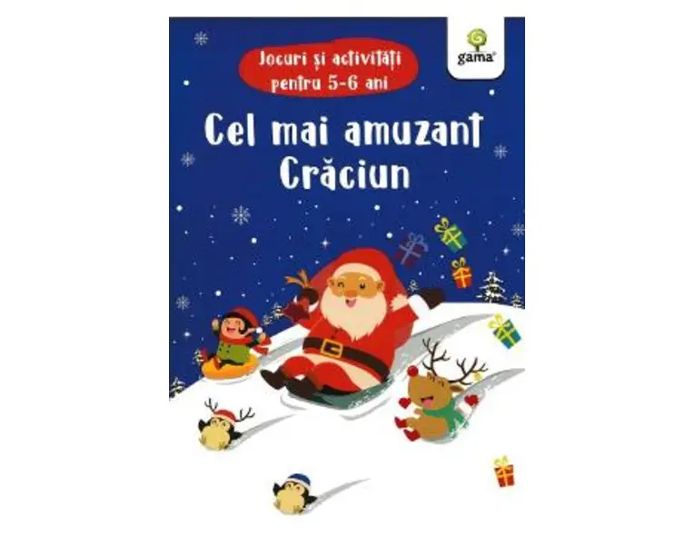 Cel mai amuzant Craciun. Jocuri si activitati pentru 5-6 ani