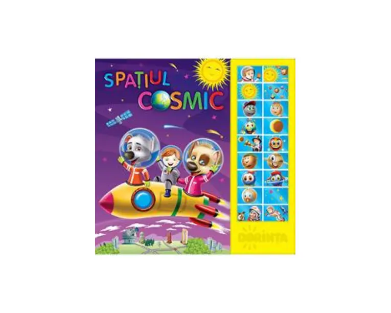 Spatiul cosmic. Carte cu sunete - Inesa Tautu