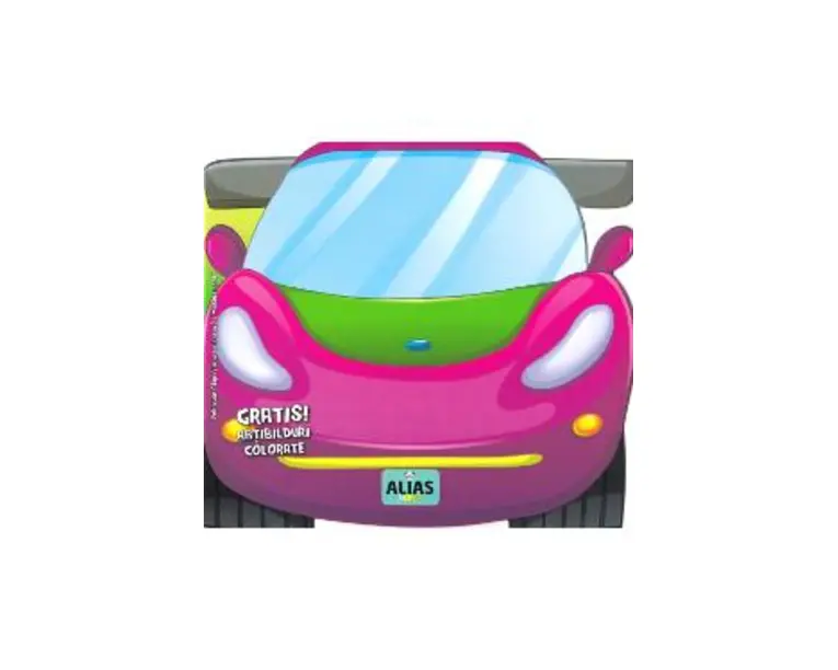 Masina sport. Abtibilduri colorate