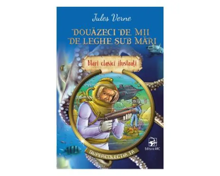 Douazeci de mii de leghe sub mari - Jules Verne