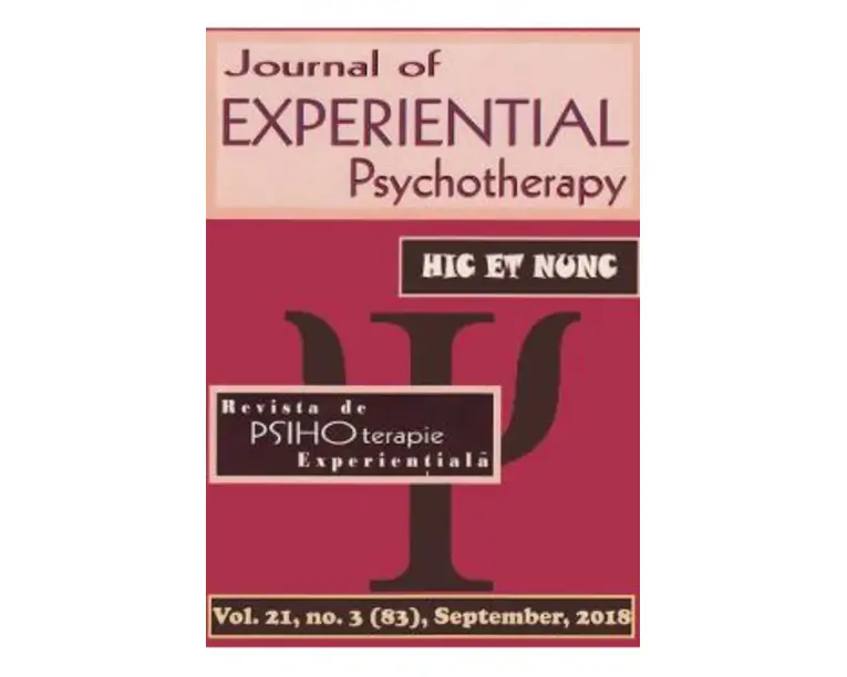 Revista de PSIHOterapie experientiala Vol.21 Nr.3 (83) Septembrie 2018
