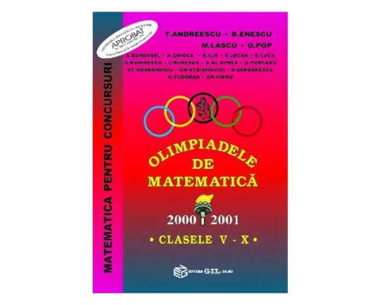 Olimpiadele de matematica - Clasele 5-10 2001 - T. Andreescu