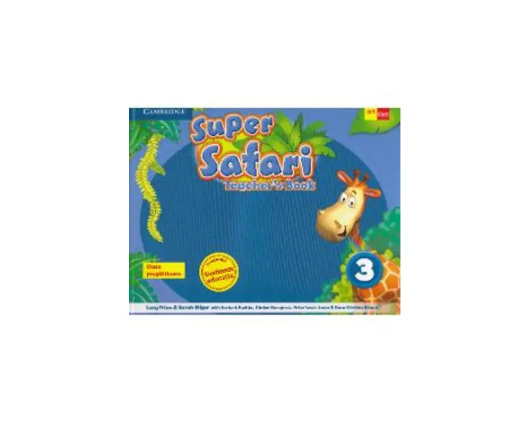 Super Safari 3. Teacher's Book. Limba engleza - Clasa pregatitoare - Lucy Frino, Sarah Dilger