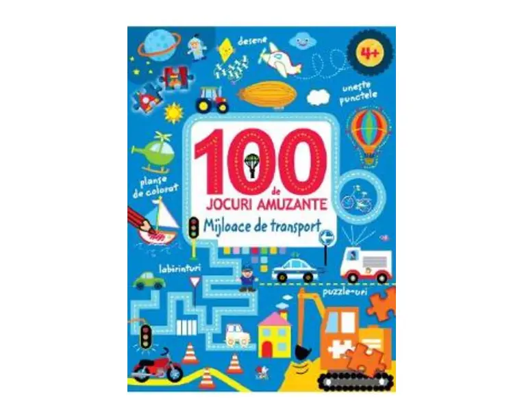 100 de jocuri amuzante - Mijloace de transport
