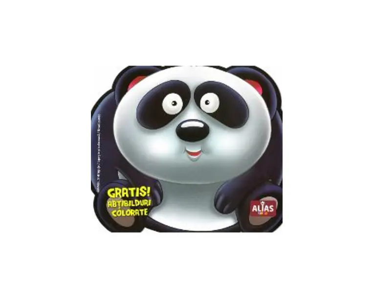 Ursul panda. Abtibilduri colorate