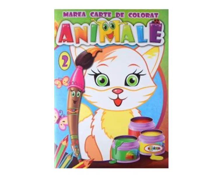 Marea carte de colorat: Animale vol.2