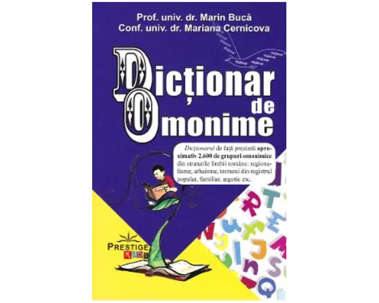 Dictionar de omonime - Marin Buca, Mariana Cernicova