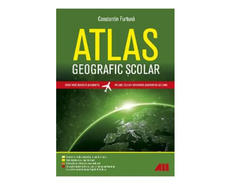 Atlas geografic scolar Ed.5 - Constantin Furtuna