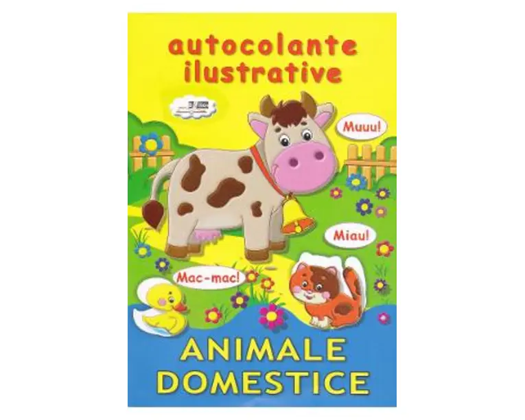 Animale domestice. Autocolante ilustrative