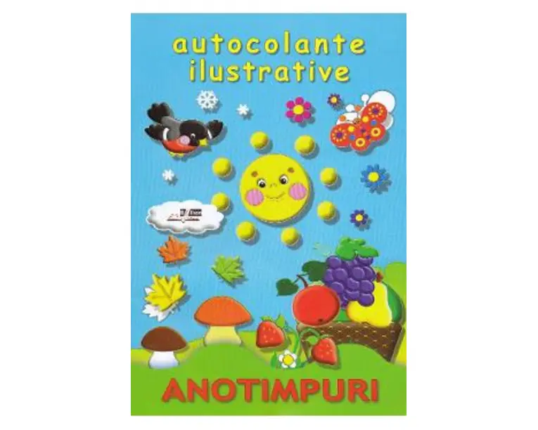 Anotimpuri. Autocolante ilustrative
