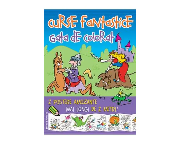 Curse fantastice gata de colorat - Animale