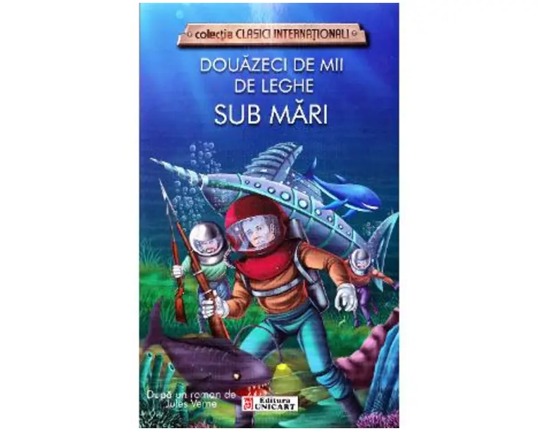 Douazeci de mii de leghe sub mari - dupa Jules Verne