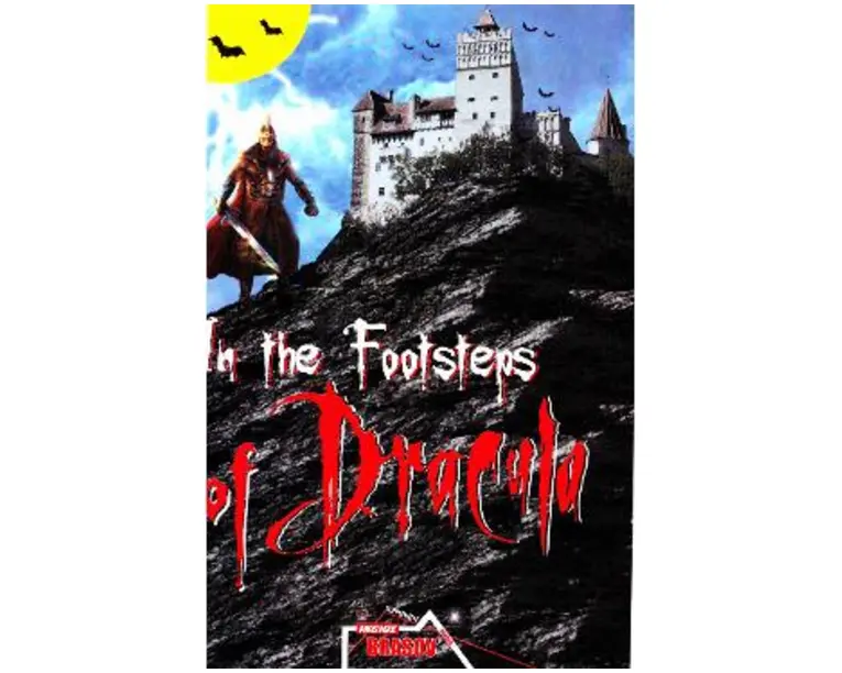 La pas cu Dracula (Lb. engleza) + Revista Inside Brasov