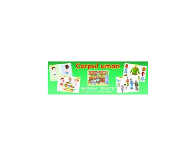 Planse. Corpul uman (30 planse)