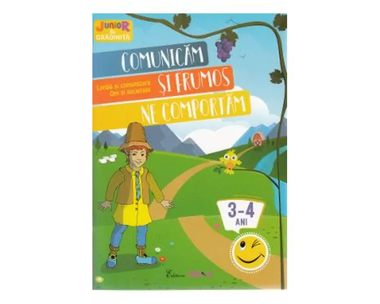 Comunicam si frumos ne comportam 3-4 ani (Limba si comunicare, Om si societate)