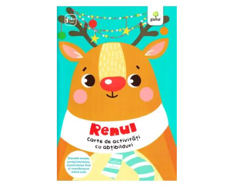 Renul - Carte de activitati cu abtibilduri
