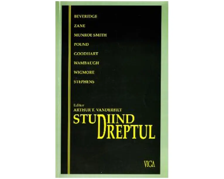 Studiind dreptul - Arthur T. Vanderbilt