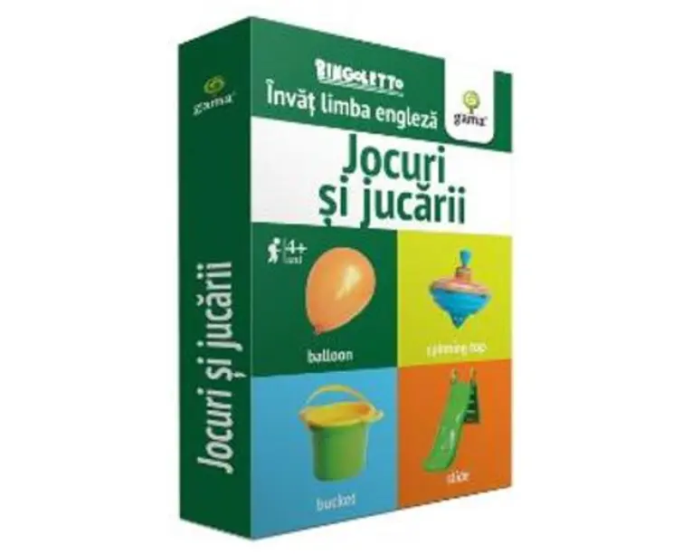 Jocuri si jucarii. Invat limba engleza