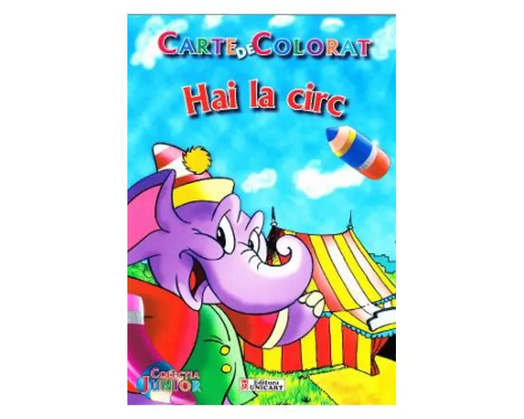 Hai la Circ - Carte de colorat