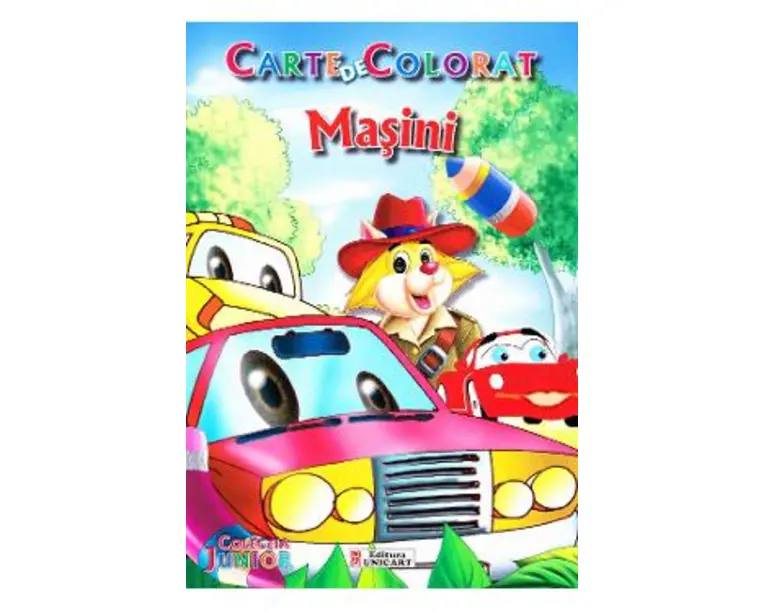 Masini - Carte de colorat 