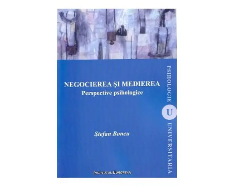 Negocierea si medierea - Stefan Boncu